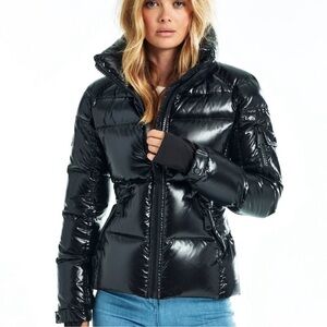 SAM. L Freestyle Down Puffer Jacket black shine